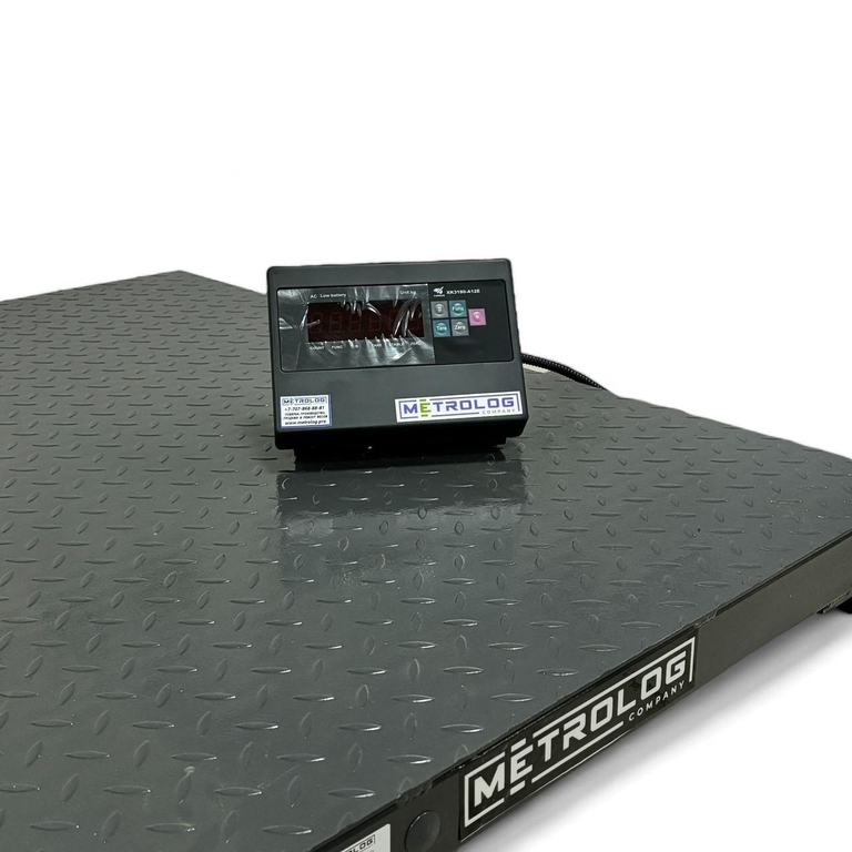 Весы электронные платформенные ВЭП с поверкой. 1*1 м до 1,2,3 тонн