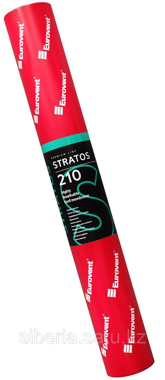Универсальная кровельная мембрана Eurovent® STRATOS, 75м2, Польша