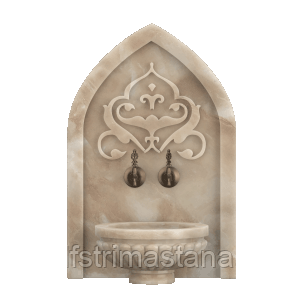 Мраморная арка АМ-46 для курны в хамам