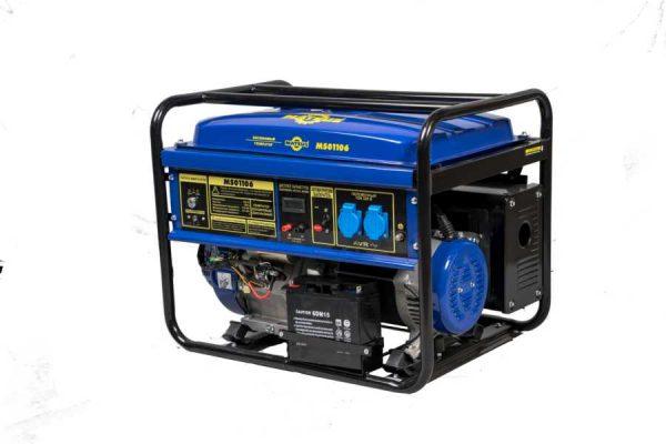 Бензиновый генератор Mateus MS01106 (6,5GFE) (ручной старт, бак 25 л)