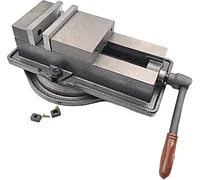 Тиски станочные прецизионные поворотные L губок 125 мм, серия QM16125 Swivel 045758