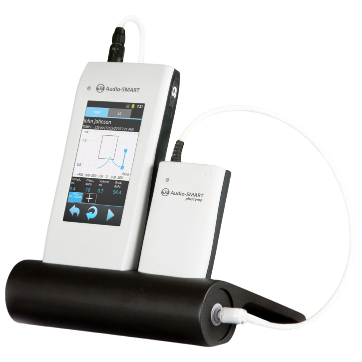 Аудио-СМАРТ cистема для ОАЭ, КСВП, импедансометрии и аудиологического скрининга.