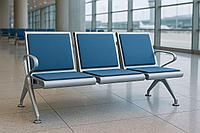 Скамья с обивкой из эко-кожи