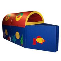 «Пароходик» с креплениями трансформируется в маты (мягкое дно - маты)