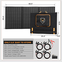 Складная солнечная панель MOBI (ATEMPOWER) MB-BLKT-150W-UFA, без контроллера1