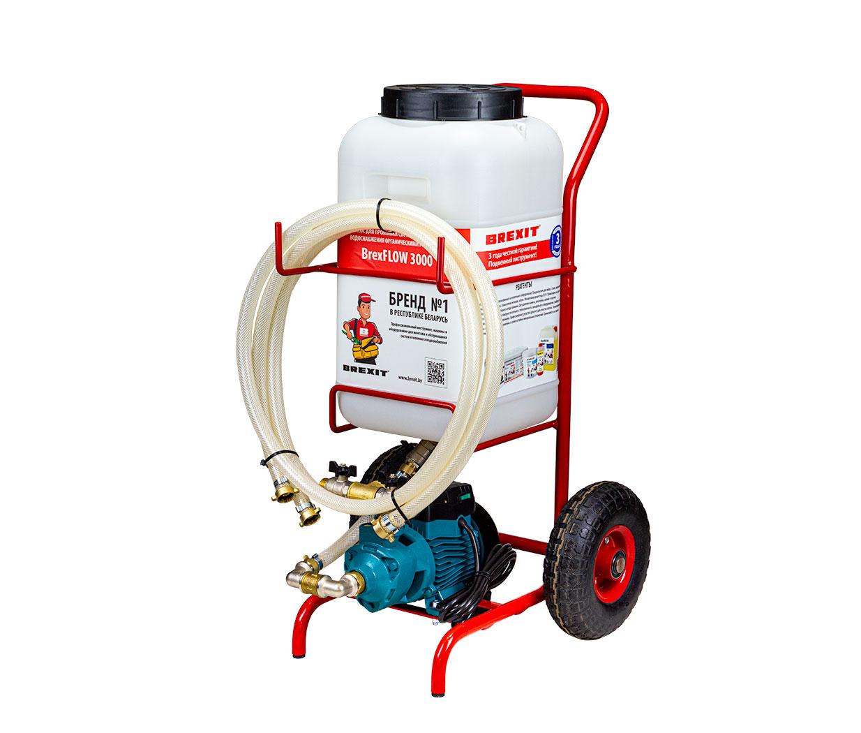 Промывочный насос BREXIT BrexFLOW 3000 для удаления накипи