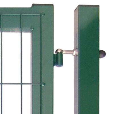 Калитка для забора Grand Line Medium New Lock 1030х1000 мм Ral 6005