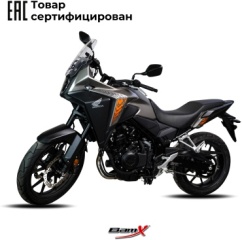 Мотоцикл BamX N400 черный, серый2