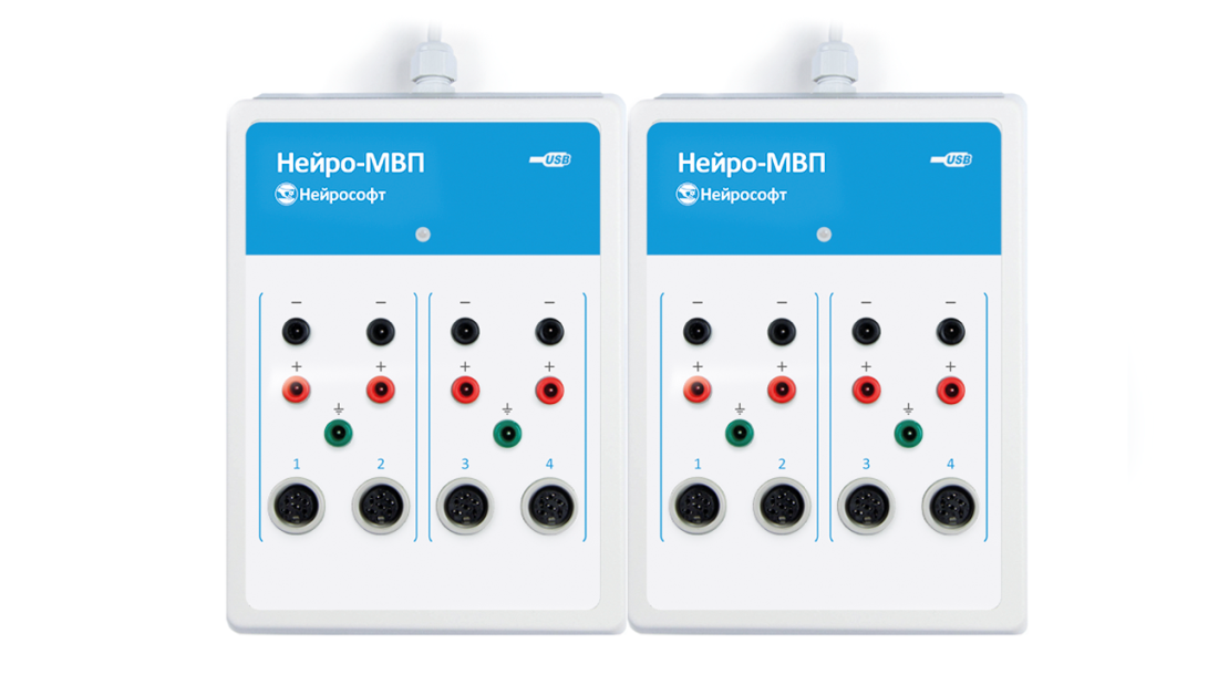 8-канальный электронейромиограф экспертного класса с функциями исследования вызванных потенциалов мозга.