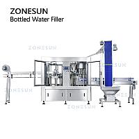 ZONESUN ZS-AFC883 ПРОИЗВОДСТВЕННАЯ ЛИНИЯ ДЛЯ ОПОЛАСКИВАНИЯ И УКУПОРКИ БУТЫЛОК С ЖИДКОСТЬЮ