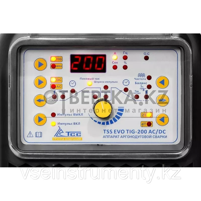 Аппарат аргонодуговой сварки TSS EVO TIG-200 AC/DC 035263