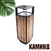 Урна с крышкой пепельницей #27