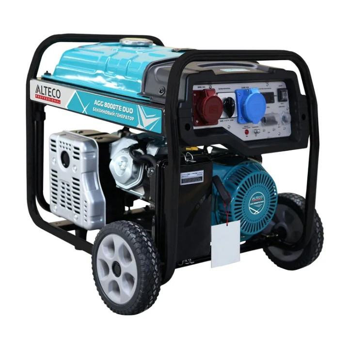 Бензиновый генератор ALTECO AGG-8000TE DUO / 6.5кВт / 220/380В
