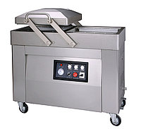 Напольный двухкамерный вакуумный упаковщик HVC-410S/2A (DZ-410/2SA) (нерж)
