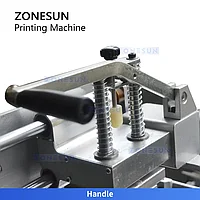 ZONESUN ZS-SYY1 Ручной тампонный принтер Печатная машина5