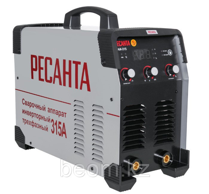 Сварочный аппарат Ресанта САИ 315 ( В 380 (±15%) | 20 - 315А | Максимальный диаметр электрода 6 мм)