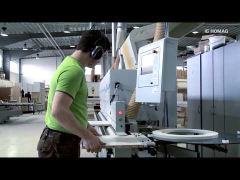 Форматно-раскроечный центр HOMAG с ЧПУ Sawteq S-100