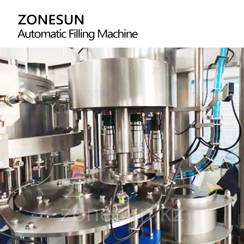 ZONESUN ZS-AFMC AUTOAMTIC МАШИНА ДЛЯ РОЗЛИВА ГАЗИРОВАННЫХ НАПИТКОВ В ПЭТ-БУТЫЛКИ