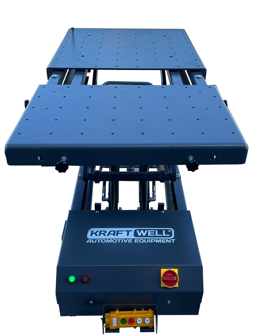Платформа подъемная передвижная KraftWell KRWLT-12E с электрогидравлическим приводом