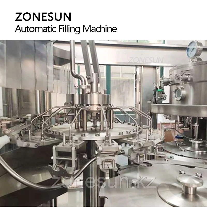 ZONESUN ZS-AFMC AUTOAMTIC МАШИНА ДЛЯ РОЗЛИВА ГАЗИРОВАННЫХ НАПИТКОВ В ПЭТ-БУТЫЛКИ