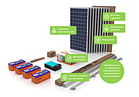 Солнечная станция ECO 5 с углом