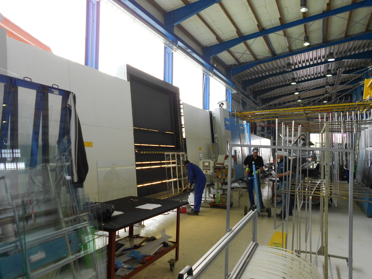 2007 год Стеклопакетная линия Bystronic газ пресс робот 2700 x 5000 mm