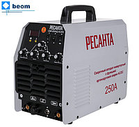Сварочный аппарат инверторный Ресанта САИ-250 АД AC/DC ( TIG, A 15 - 250 | MMA, A 15 - 250 | Hot Start | Защита от перегрева)