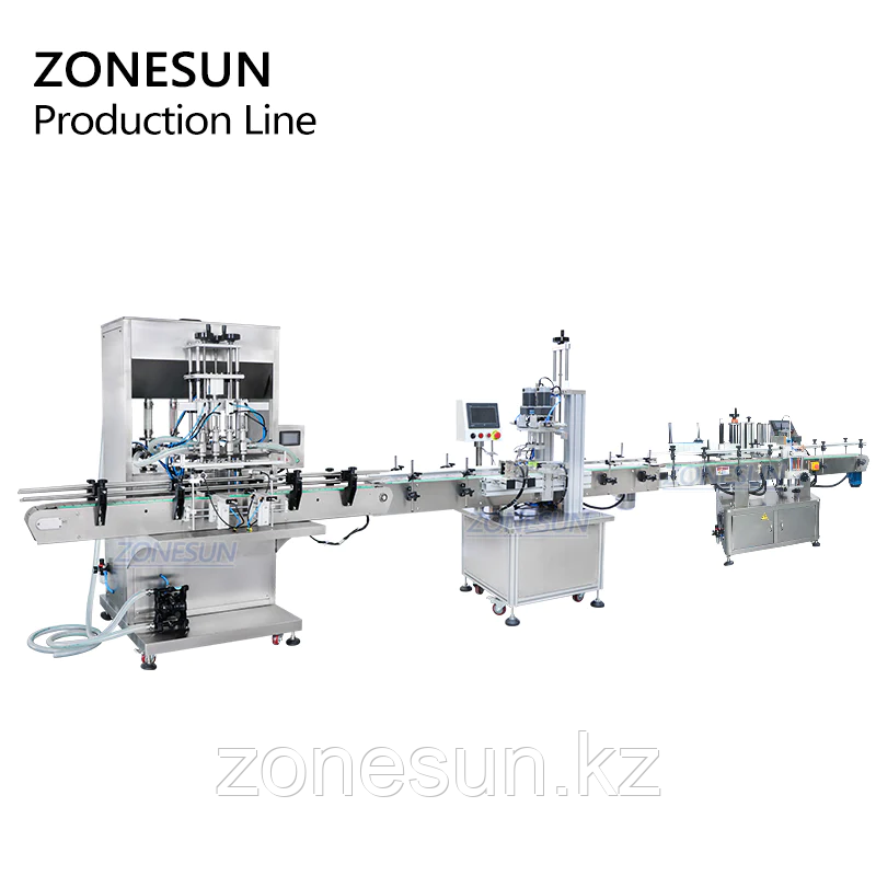 ZONESUN ZS-FAL180P6 МАШИНА ДЛЯ РОЗЛИВА И ЭТИКЕТИРОВАНИЯ ЖИДКОЙ ПАСТЫ С СЕРВОПРИВОДОМ