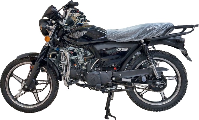 Мотоцикл Racer RC50 GS черный, бордовый