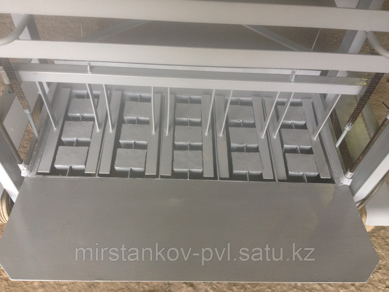 Шлакоблочный станок на 5 блоков стационарный Балхаш