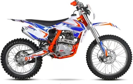 Мотоцикл KAYO K2 MX 250 Enduro синий