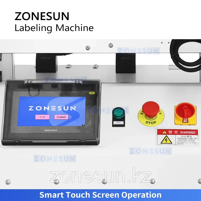 ZONESUN ZS-TB150RP Настольный аппликатор этикеток на круглые бутылки