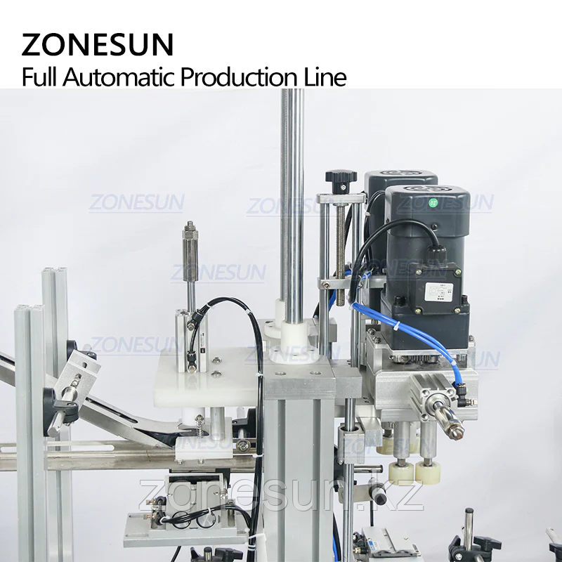 ZONESUN 4 НАСАДКИ ДЛЯ НАПОЛНЕНИЯ ЖИДКОСТЬЮ, УКУПОРОЧНАЯ ЭТИКЕТИРОВОЧНАЯ МАШИНА ДЛЯ КРУГЛЫХ БУТЫЛОК