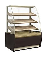 ВИТРИНА ХЛЕБНАЯ 1,3 CARBOMA 0012-0109 (K70 N 1,3-2) КОРИЧ.-ЗОЛОТОЙ