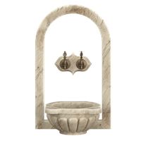 Мраморная арка АМ-29 для курны в хамам