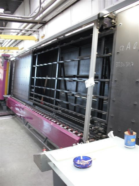 Стеклопакетная линия Lisec 1600 Х 2500 с газ прессом и роботом герметизации