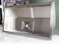 Вытяжной зонт. Промышленная вытяжка 1500*800*250 мм. Один мотор.2