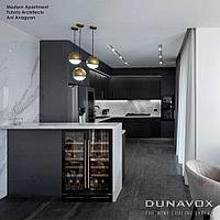 Монотемпературный винный шкаф Dunavox DAU-19.58B6