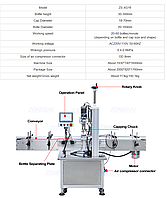 ZONESUN ZS-FAL180R9 ПОЛНОСТЬЮ АВТОМАТИЧЕСКАЯ ЭТИКЕТИРОВОЧНАЯ МАШИНА ДЛЯ НАПОЛНЕНИЯ И УКУПОРКИ КРУГЛЫХ БУТЫЛОК9