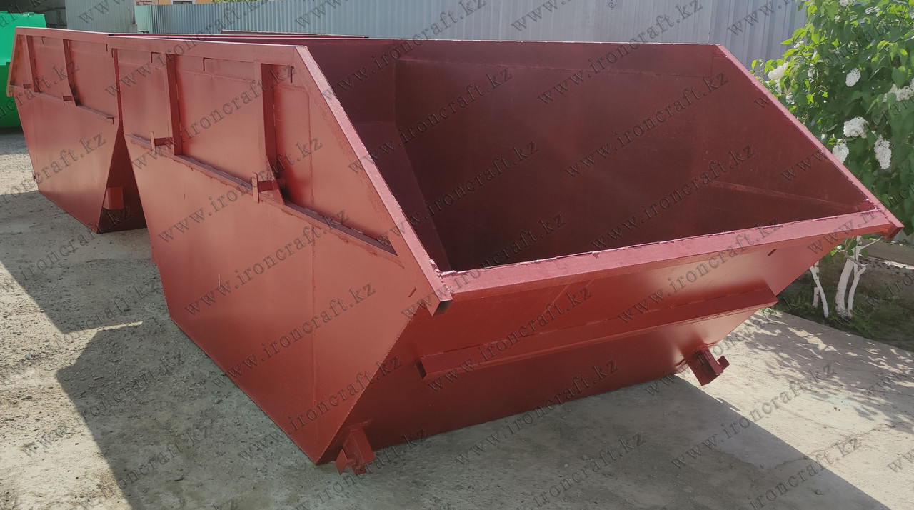 Бункер-накопитель БНУ- 8 м3 без крышки для ТБО и крупногабаритного мусора