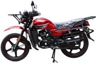 Мотоцикл OKMAX OK200 черный, красный5