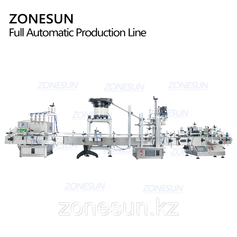 ZONESUN 4 НАСАДКИ ДЛЯ НАПОЛНЕНИЯ ЖИДКОСТЬЮ, УКУПОРОЧНАЯ ЭТИКЕТИРОВОЧНАЯ МАШИНА ДЛЯ КРУГЛЫХ БУТЫЛОК