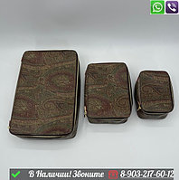 Набор косметичек Etro коричневый