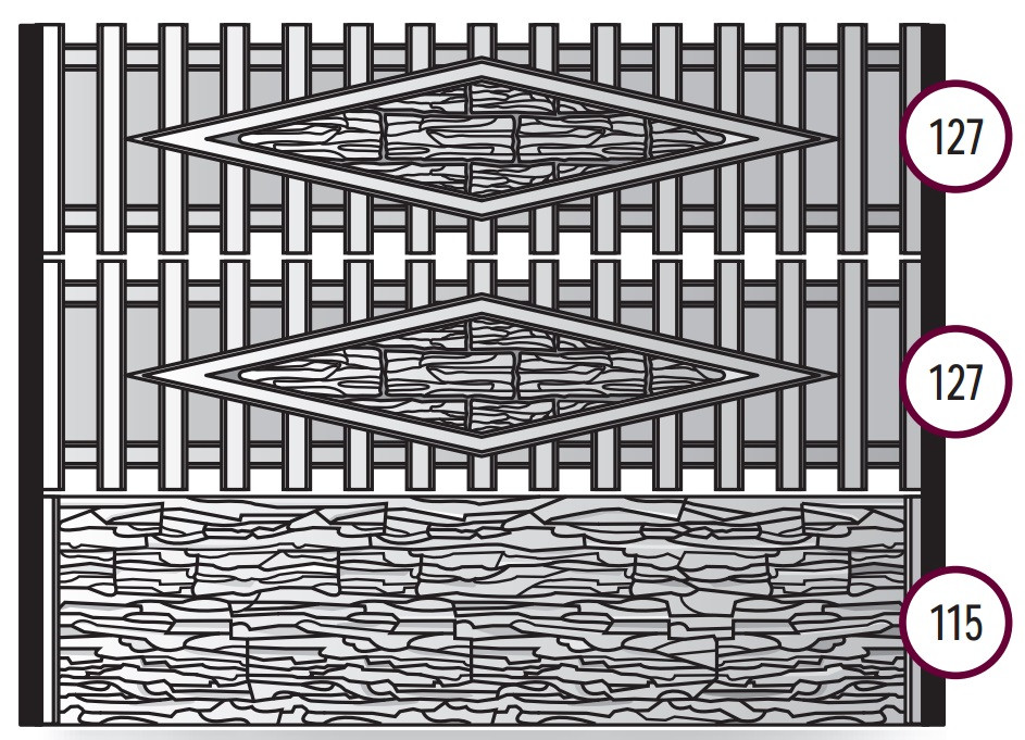 Стеклопластиковые формы для еврозабора