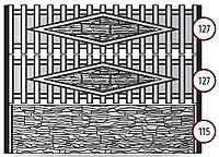 Стеклопластиковые формы для еврозабора