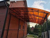 Сотовый поликарбонатный лист цветной Skyglass 2100х12000х10мм6