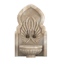 Мраморная арка АМ-55 для курны в хамам