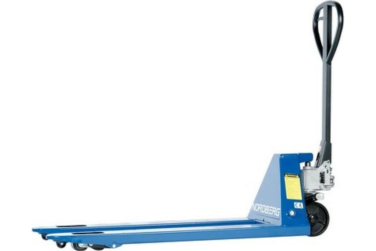 NORDBERG ТЕЛЕЖКА N3902-25 складская гидравлическая 2,5 т, с ПУ колесами