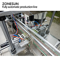 ZONESUN ЭЛЕКТРИЧЕСКАЯ ЭТИКЕТИРОВОЧНАЯ МАШИНА ДЛЯ КРУГЛЫХ БУТЫЛОК ВЕРТИКАЛЬНОГО ТИПА С 6 НАСАДКАМИ ДЛЯ РОЗЛИВА5