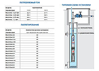 Насос скважинный Pedrollo 4BLOCKm 2/18 (1.1кВт | 220В | от 0.6 до 3.6м³/час | от 53 до 140м Напор | Ø 102 мм)3